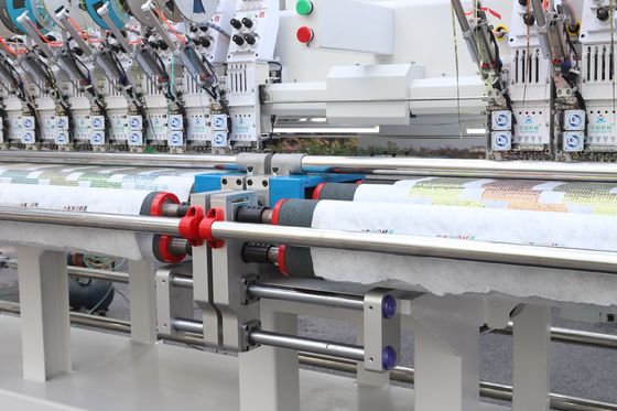 Υπολογιστής Διπλό 22 κεφαλές Τέσσερις βελόνες μηχανή κεντήματος ανθεκτικό
