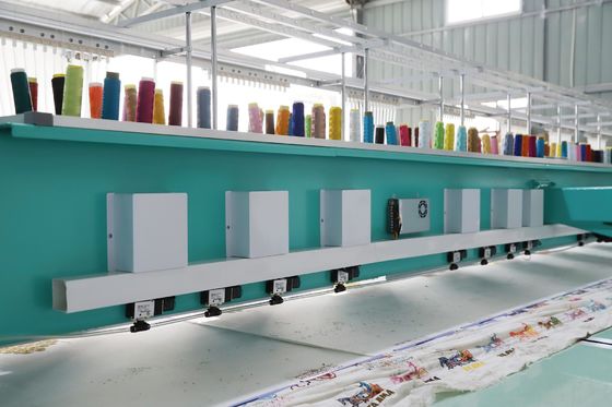 Ηλεκτρονική μηχανή μονοπατιού 15 βελόνες 10 κεφάλια