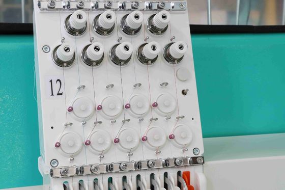 30 Κεφαλές 9 βελόνες Flat Embroidery Machine με διπλό Cam Single Reciprocator