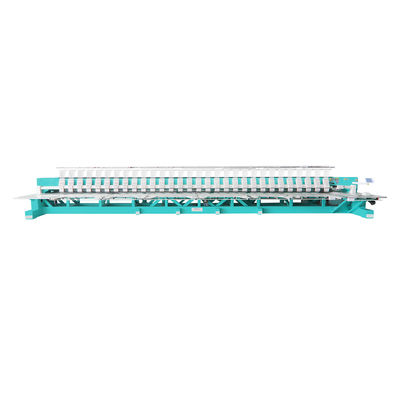 30 Κεφαλές 9 βελόνες Flat Embroidery Machine με διπλό Cam Single Reciprocator