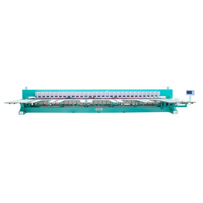 Μηχανή κέντησης τσενίλης 1000RPM 6 βελόνας 15 κεφαλής Υπολογισμένη αυτόματη μηχανή κέντησης